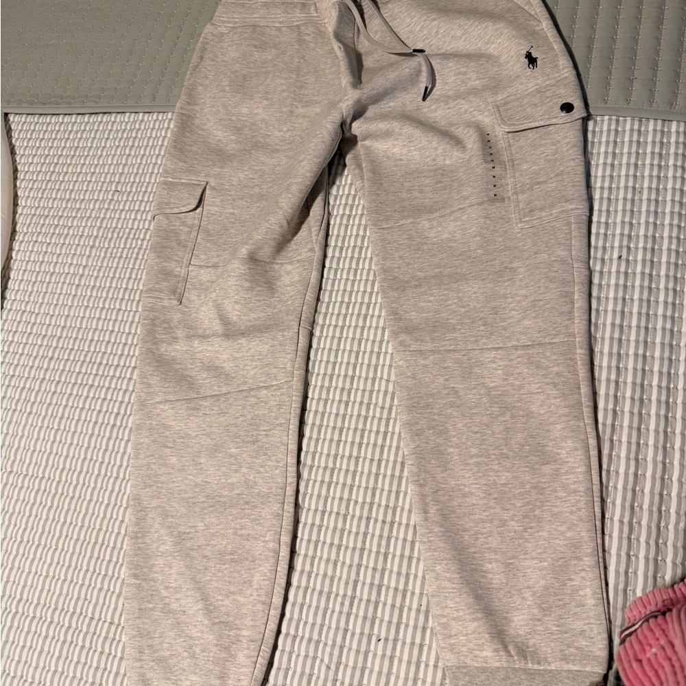 Polo by Ralph Lauren Men's Light Gray Sweatpants
